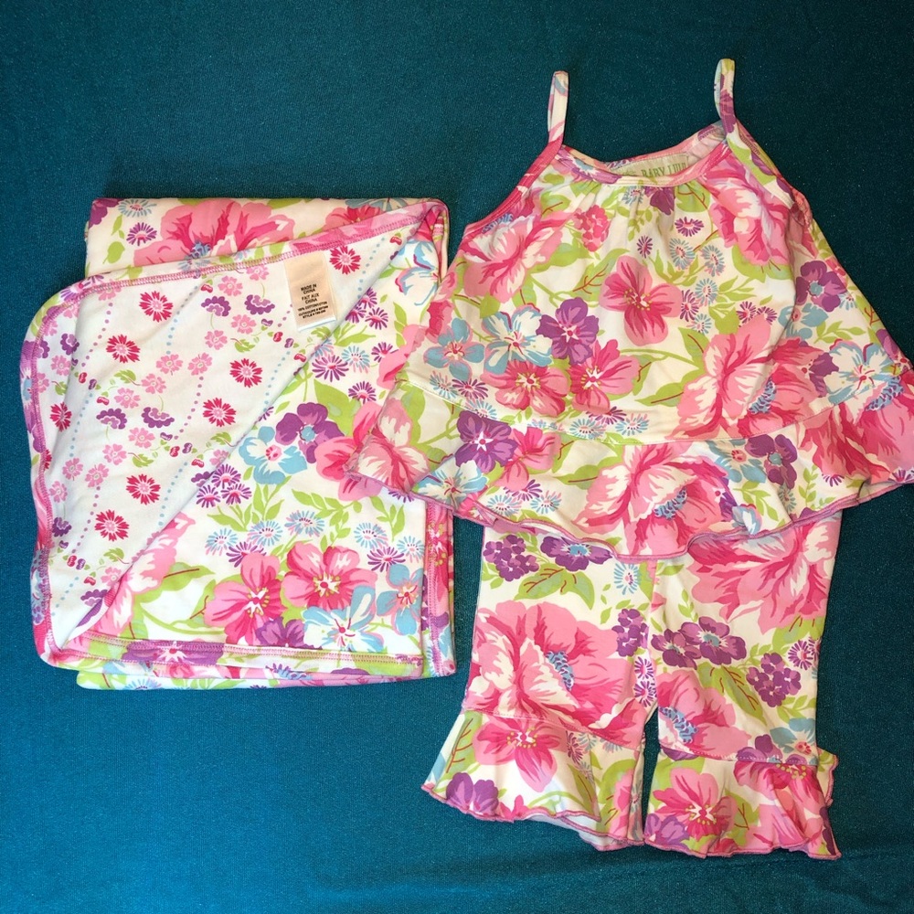 NWOT Baby Lulu “Gypsy Rose” BLANKET ONLY